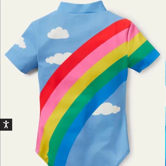 NWT Mini Boden Short-sleeved Swimsuit - Picture 2 of 5